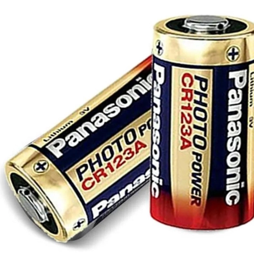 Pila CR123A Panasonic - Litio 3V