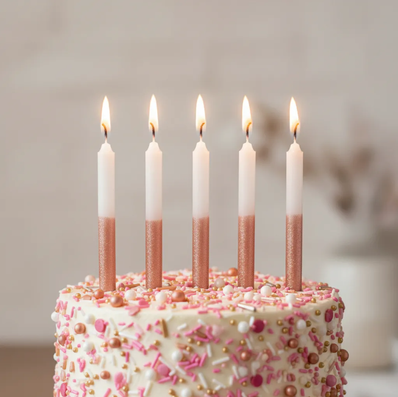 VELAS BICOLOR C/6
