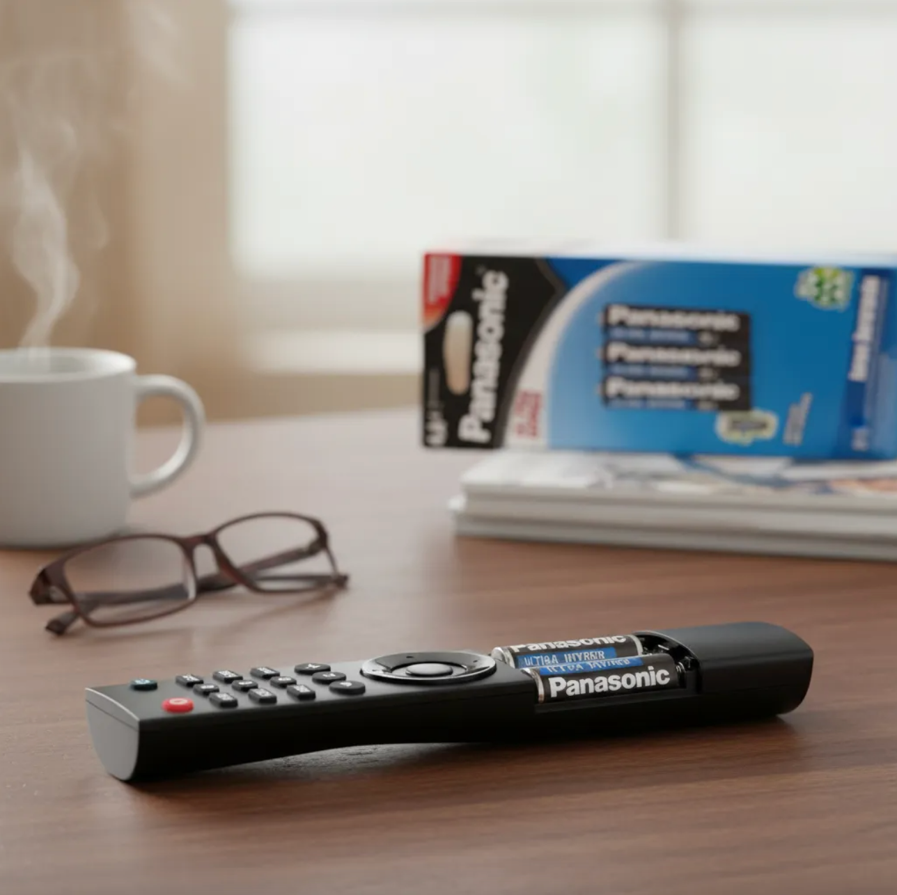 Pilas Panasonic 4 AA Carbon Zinc Azul Ultra Hyper