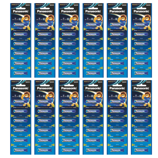 Pilas Panasonic Evolta AAA Alcalinas | 12 Blíster de 6 PZS