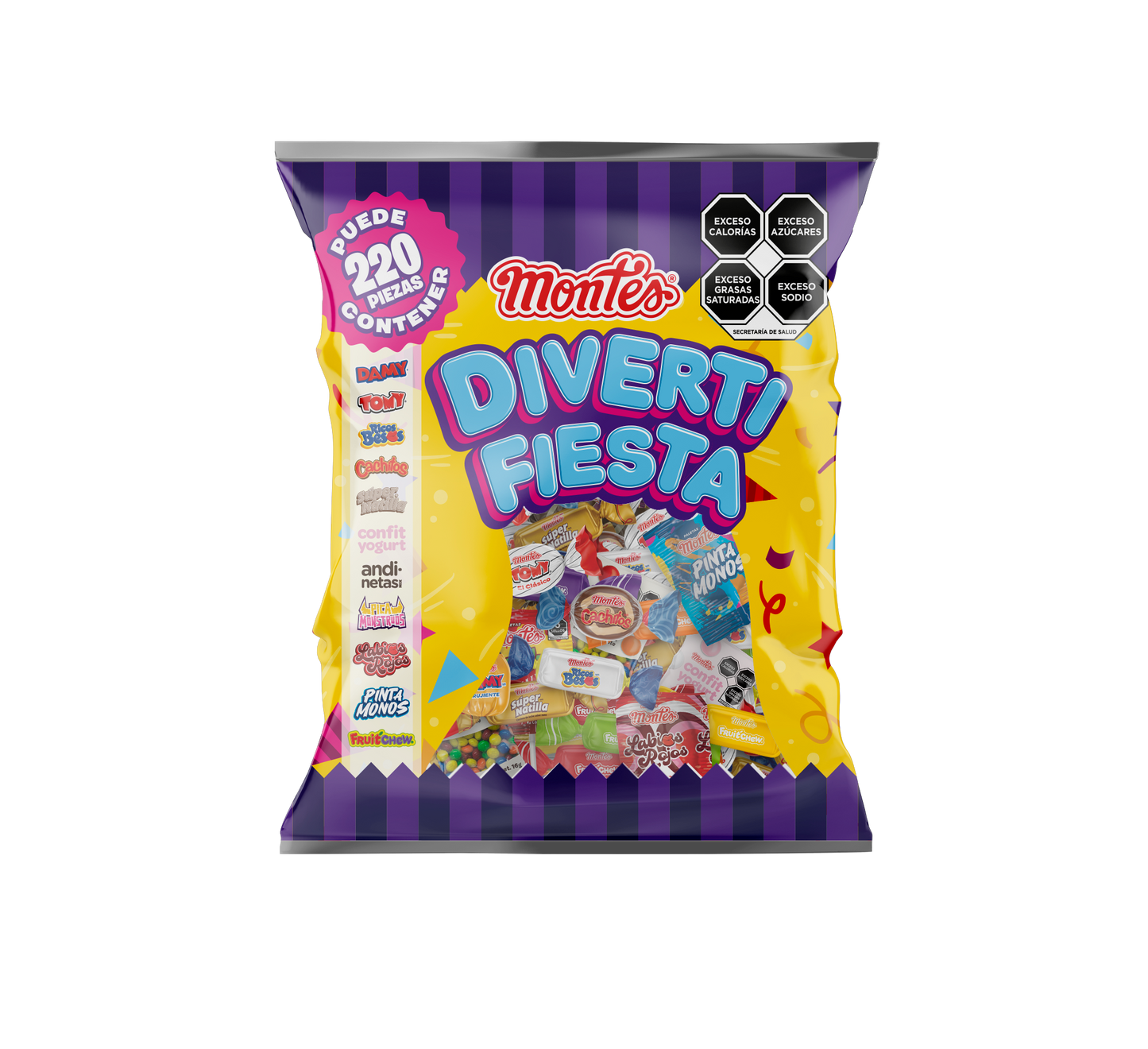 DIVERTIFIESTA 220 PZS DULCES MONTES