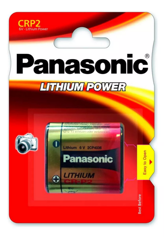 Pila CR-P2PA Panasonic - Litio 6V