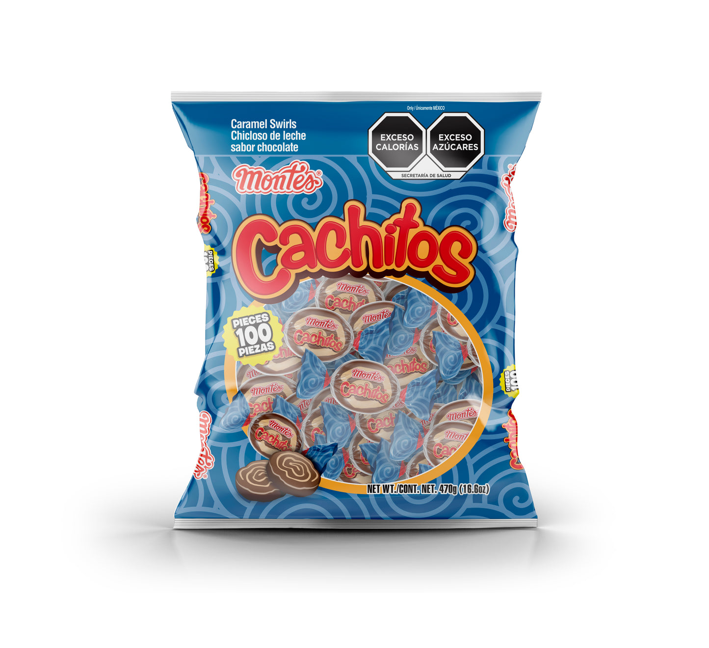 CACHITOS 100 PZS DULCES MONTES