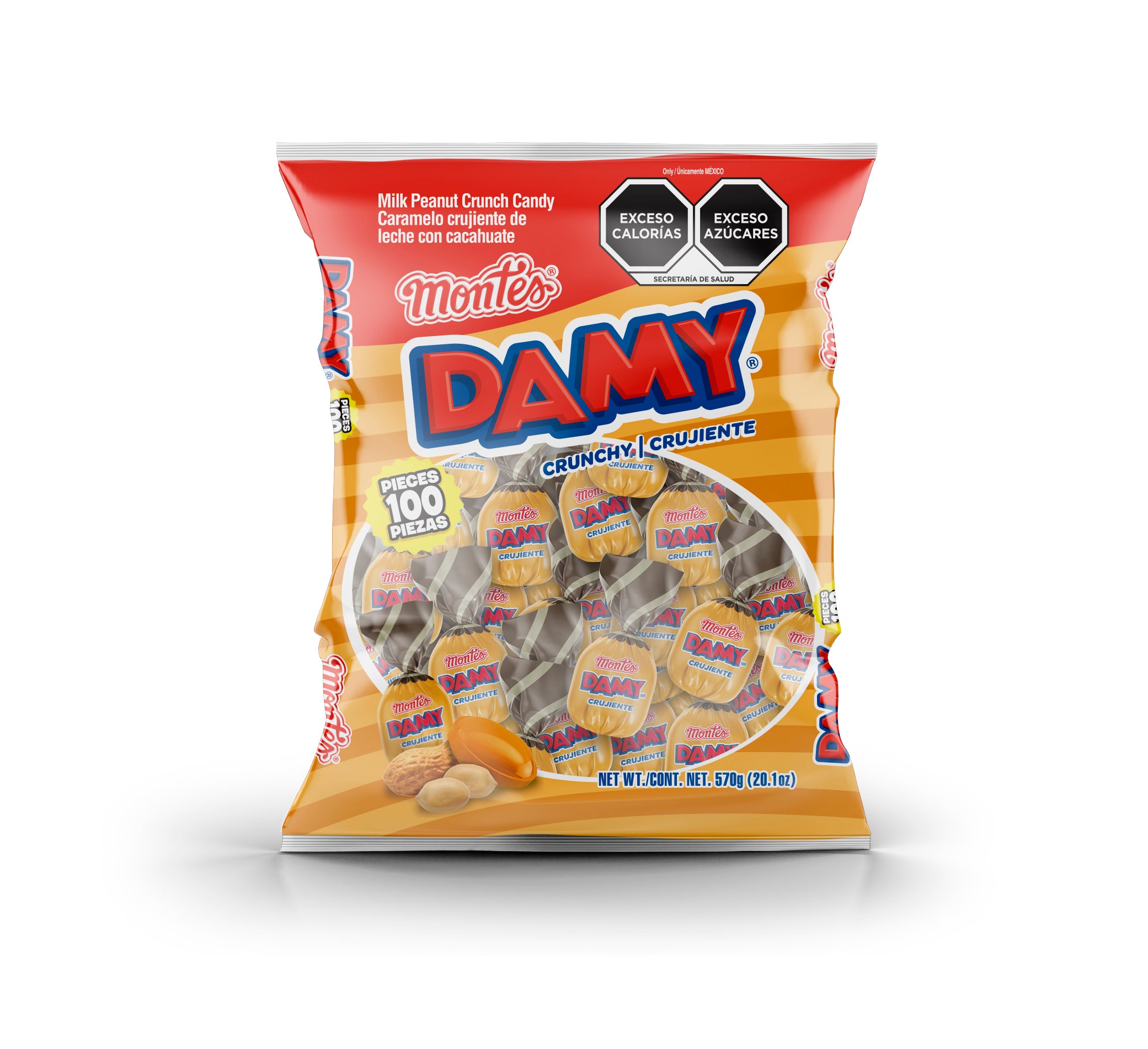 DAMY 100 PZS DULCES MONTES