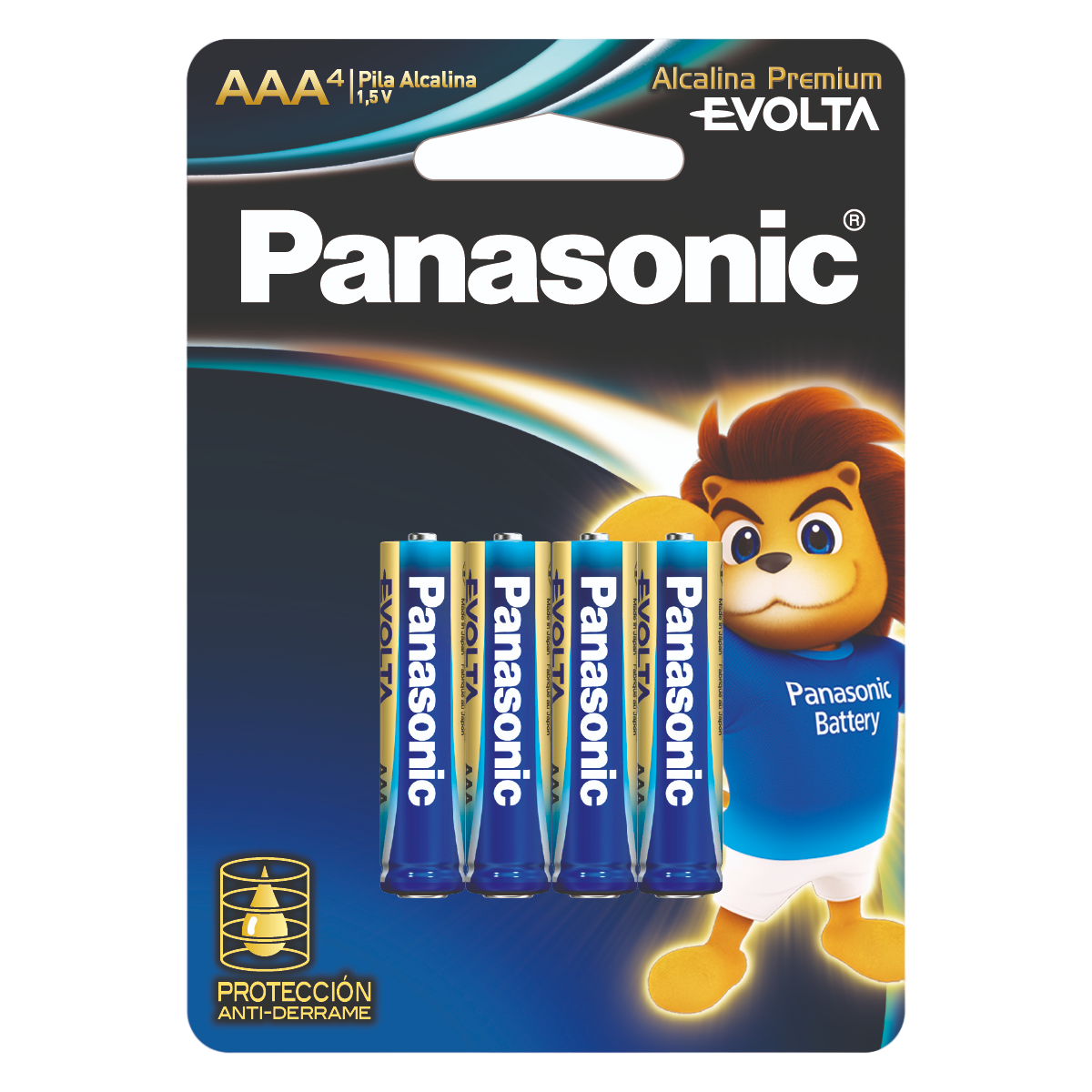 Pilas Panasonic Evolta AAA Alcalinas 4 Piezas | Larga Duración y Alto Rendimiento
