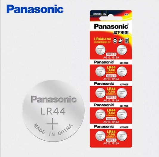 Pilas LR-44 Panasonic 5 pilas - Litio 1.5V