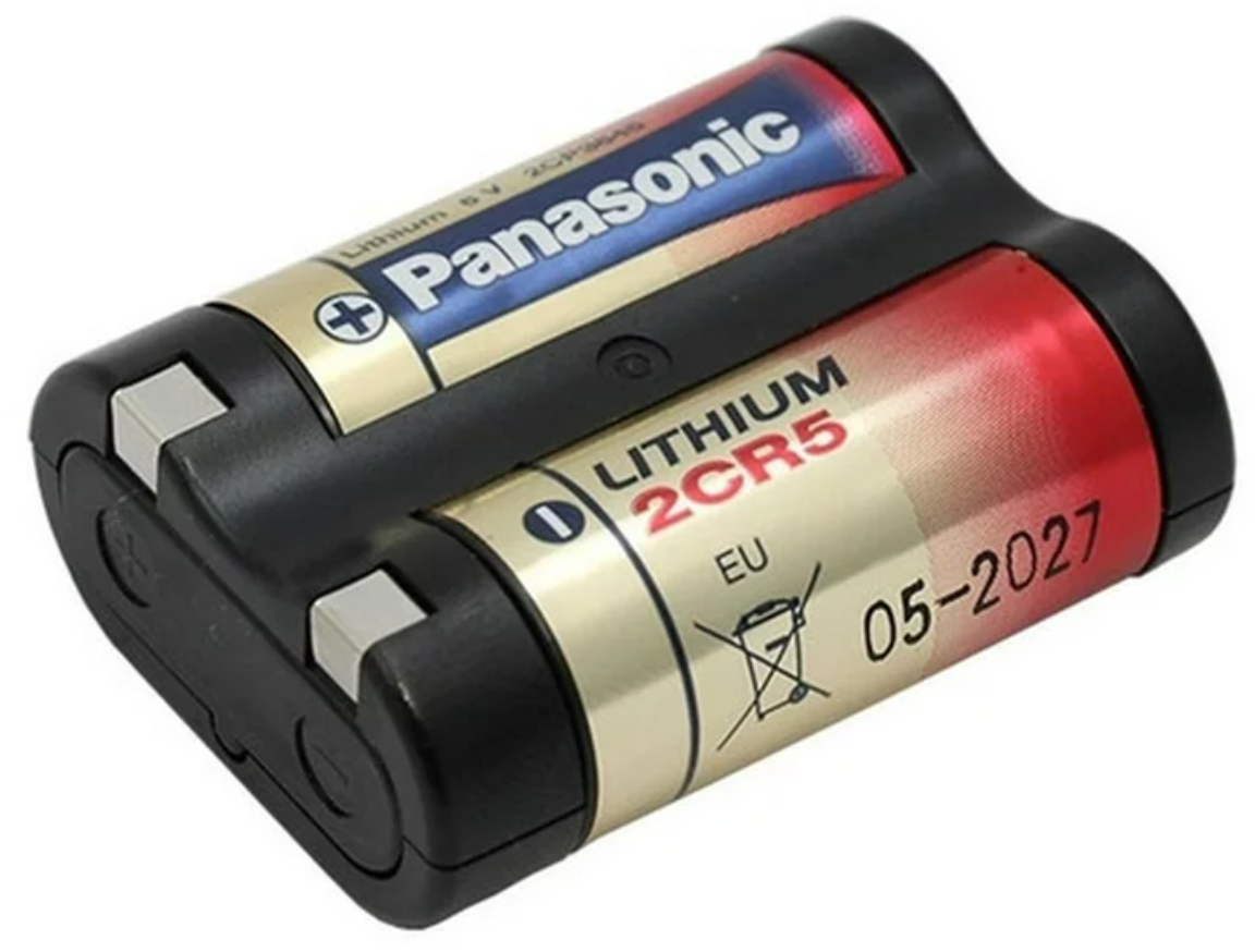Pila 2CR5 Panasonic - Litio 6V