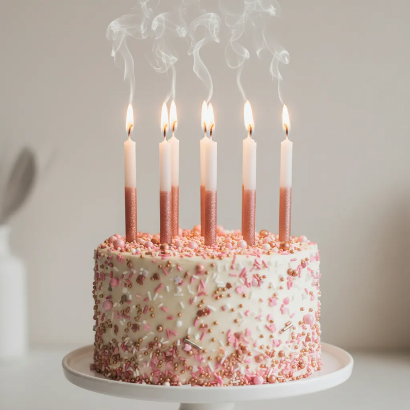 VELAS BICOLOR C/6